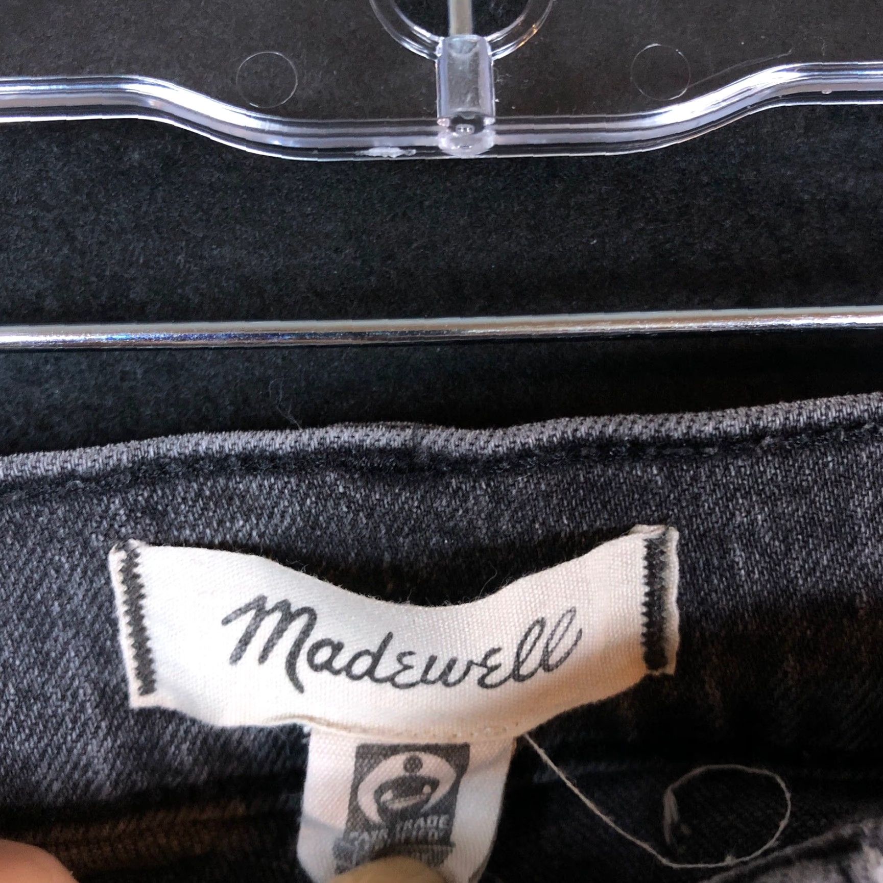 Madewell Madewell Jeans Black Denim High Rise The Perfect Vintage Stretch 24 Size 26" / US 2 / IT 38 - 4 Thumbnail