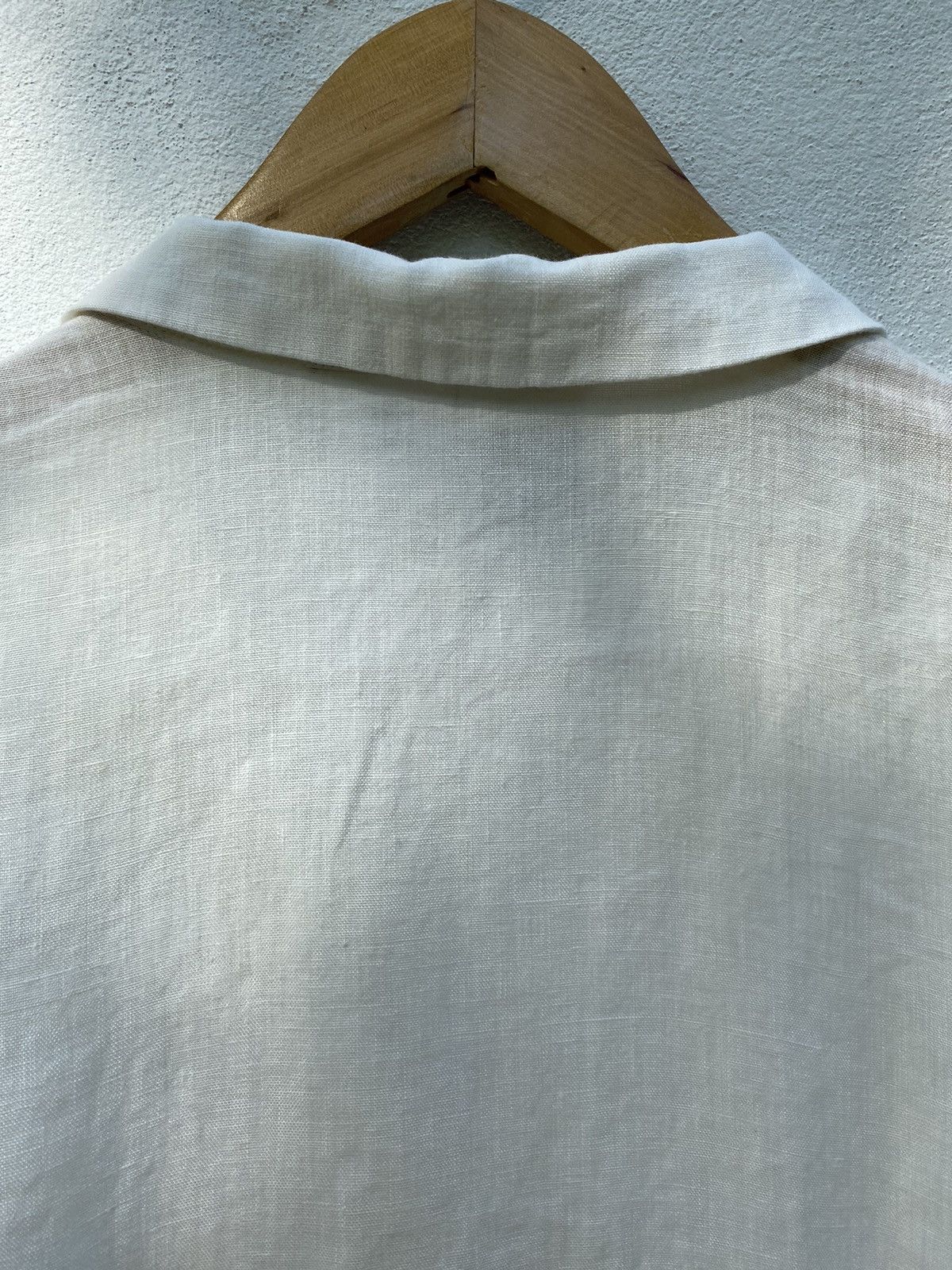Max Mara Maxmara white pocket shirt Size ONE SIZE - 6 Thumbnail
