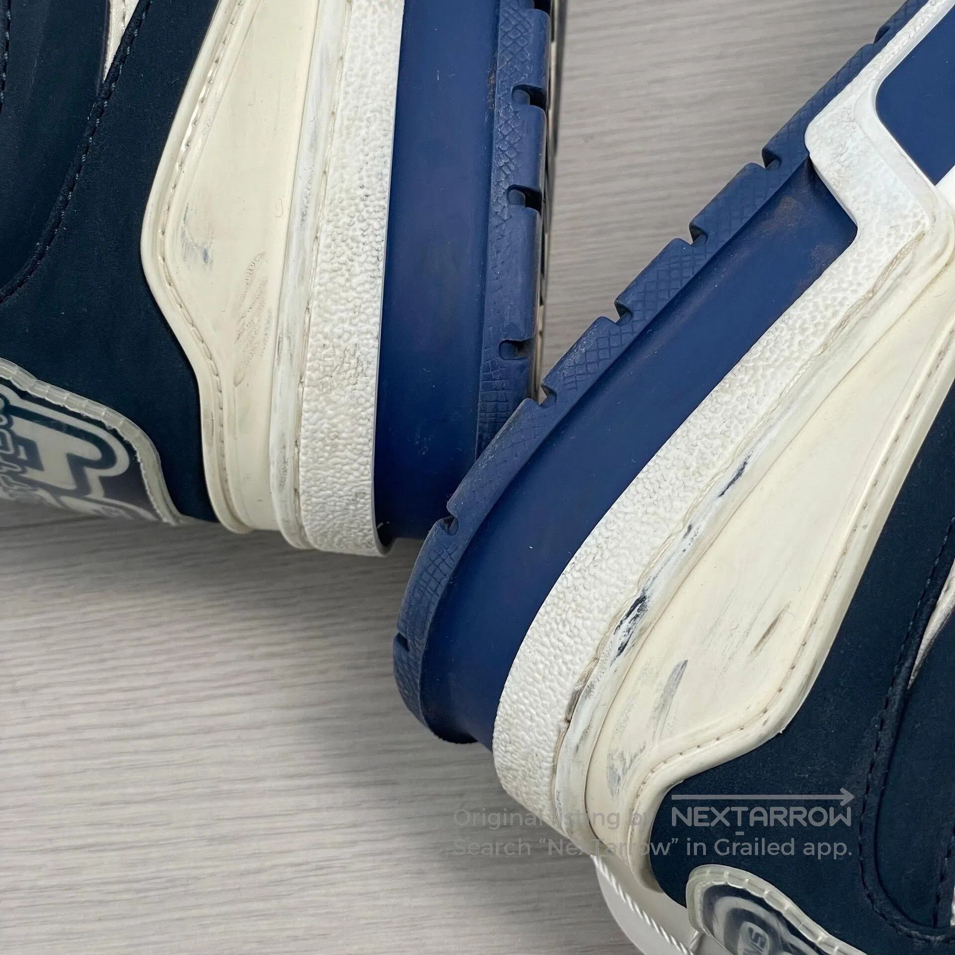 Louis Vuitton Louis Vuitton Board shoes with white and blue color| Size US 8 / EU 41 - 8 Thumbnail