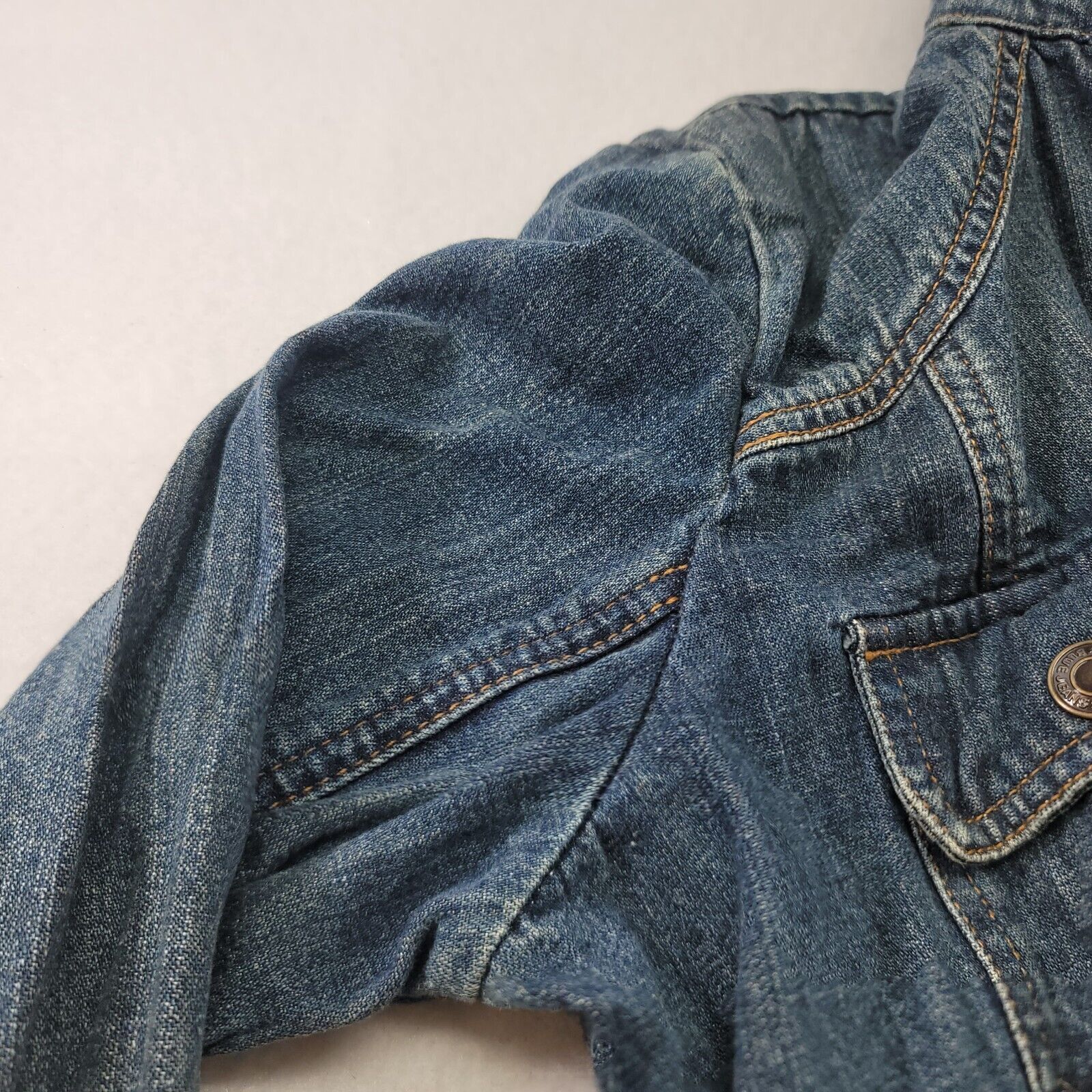 Old Navy Old Navy Button Up Denime Jacket Womens Size Medium M Blue Size M / US 6-8 / IT 42-44 - 4 Thumbnail