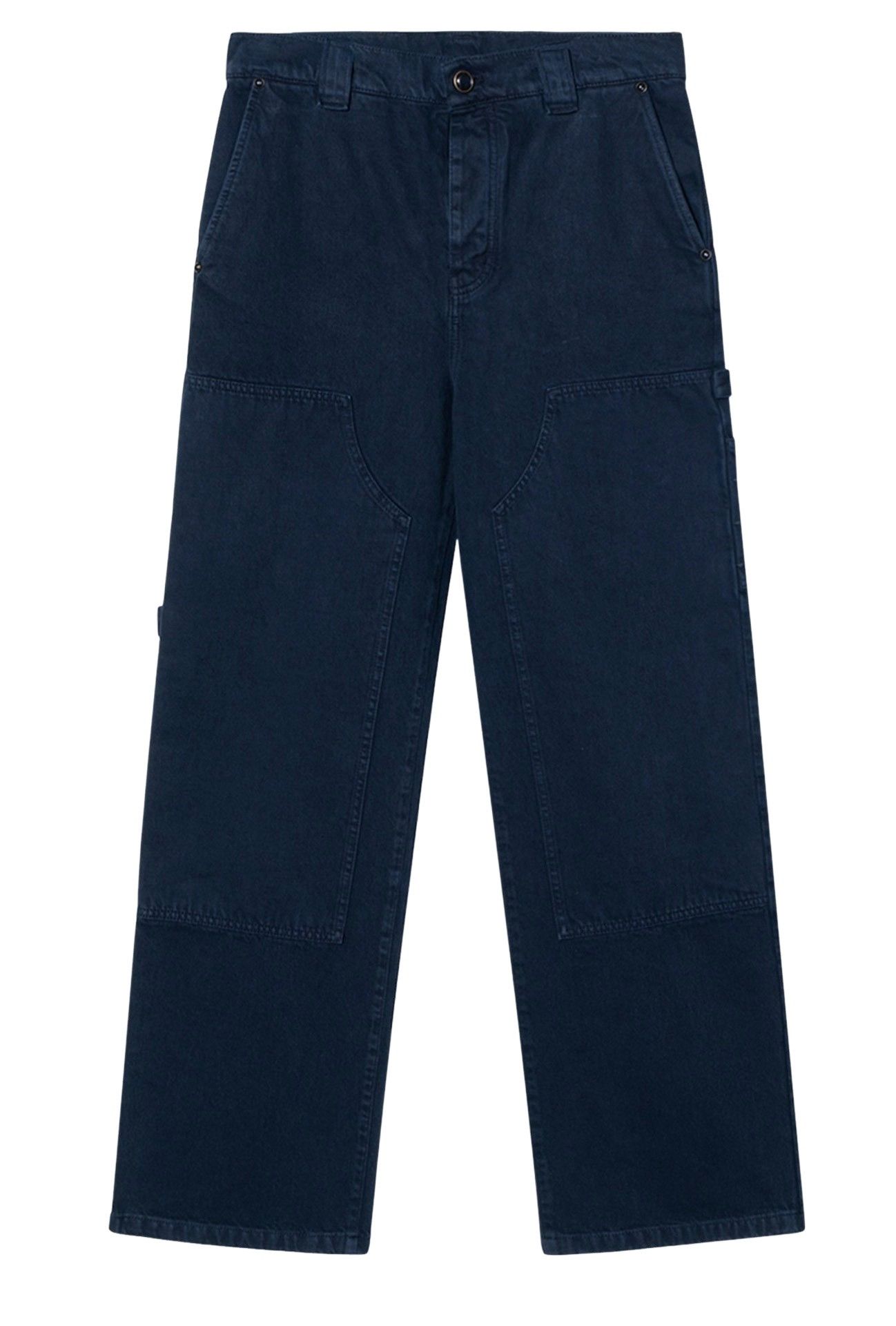 Louis Vuitton Louis Vuitton Monogram Embroidered Carpenter Jeans 30 Size US 30 / EU 46 - 1 Thumbnail