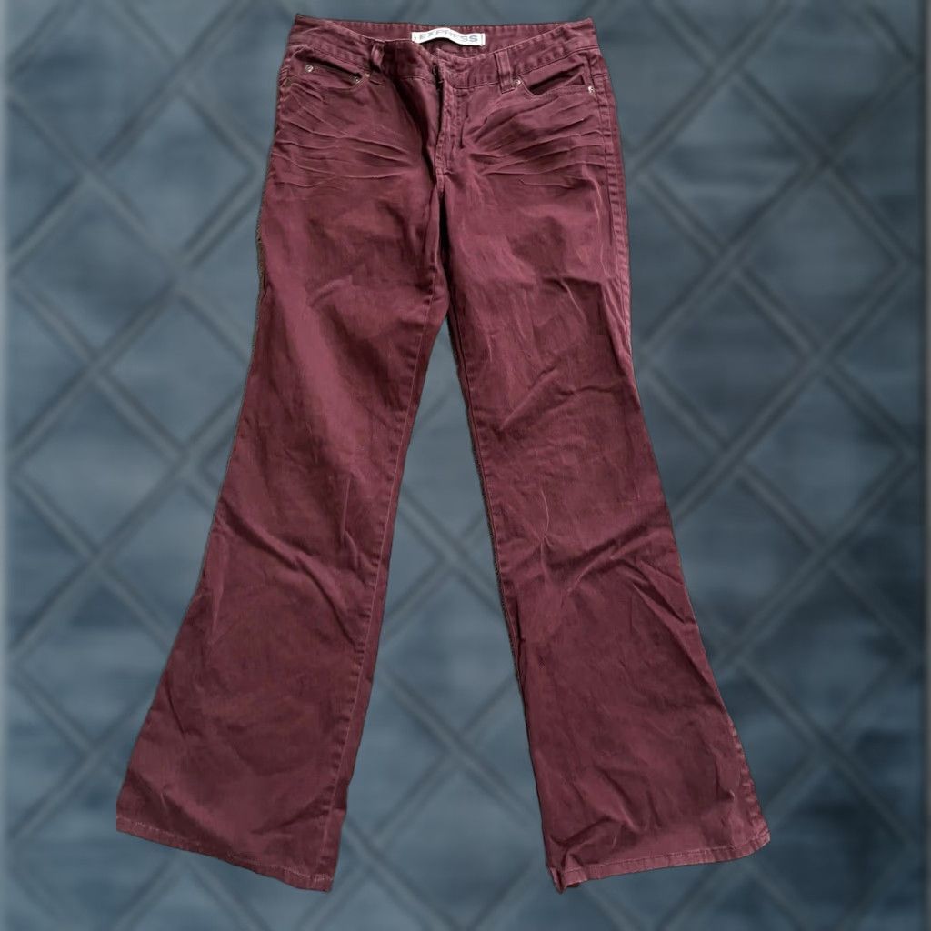 Express Vintage 1990s Express Women’s Dark Wash Denim Mom Jeans Size 6 Burgundy Size 28" / US 6 / IT 42 - 1 Thumbnail