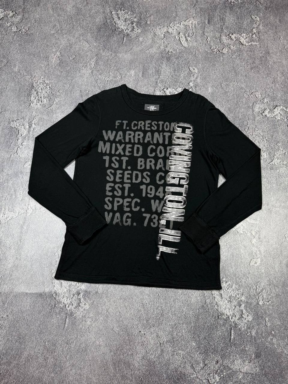 If Six Was Nine Y2K Vkei Graphic Print Japanese Archive Longsleeve Goth Size US M / EU 48-50 / 2 - 2 Thumbnail