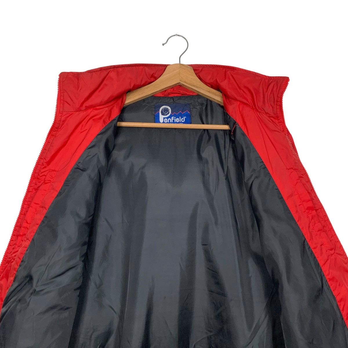 Penfield PENFIELD Red Nylon Faux Fur Hooded Jacket #2781-C125 Size US L / EU 52-54 / 3 - 12 Thumbnail