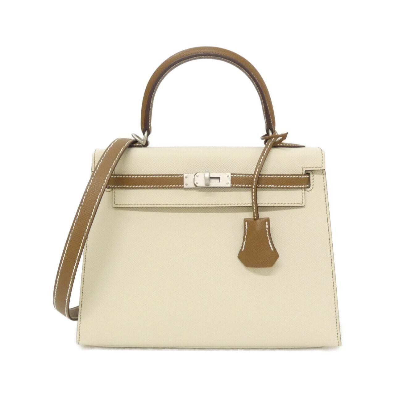 Hermes Hermes Hermes Kelly25 Epsom Leather Handbag Stamp U DUTY FREE for USA Size ONE SIZE - 1 Thumbnail