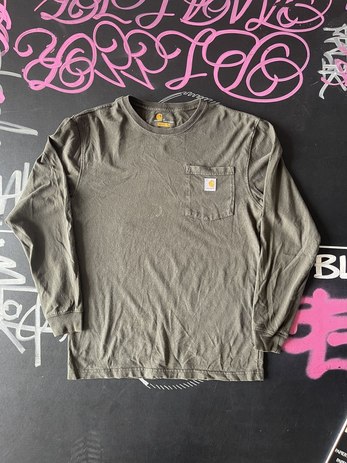 Carhartt Carhartt long sleeve (green) Size US M / EU 48-50 / 2 - 1 Thumbnail