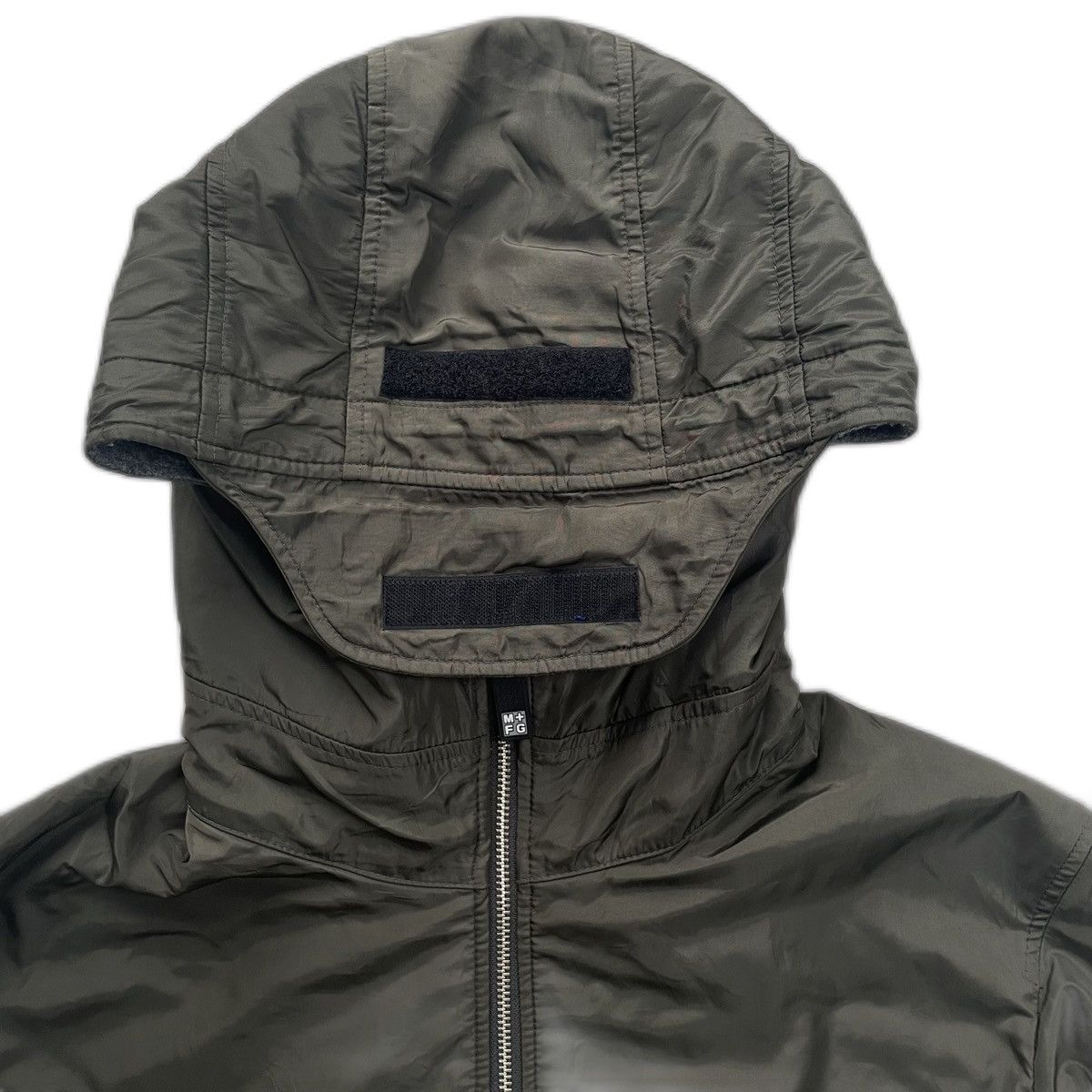 Marithe + Francois Girbaud M+FG casual nylon hooded jacket y2k Size US L / EU 52-54 / 3 - 3 Thumbnail