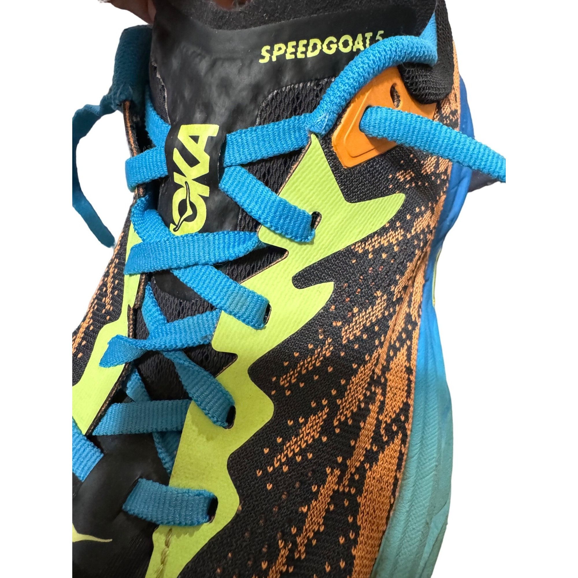 Hoka Hoka Men's Speedgoat 5 Solar Flare Running Shoes - Size 8D Size US 8 / EU 41 - 13 Thumbnail