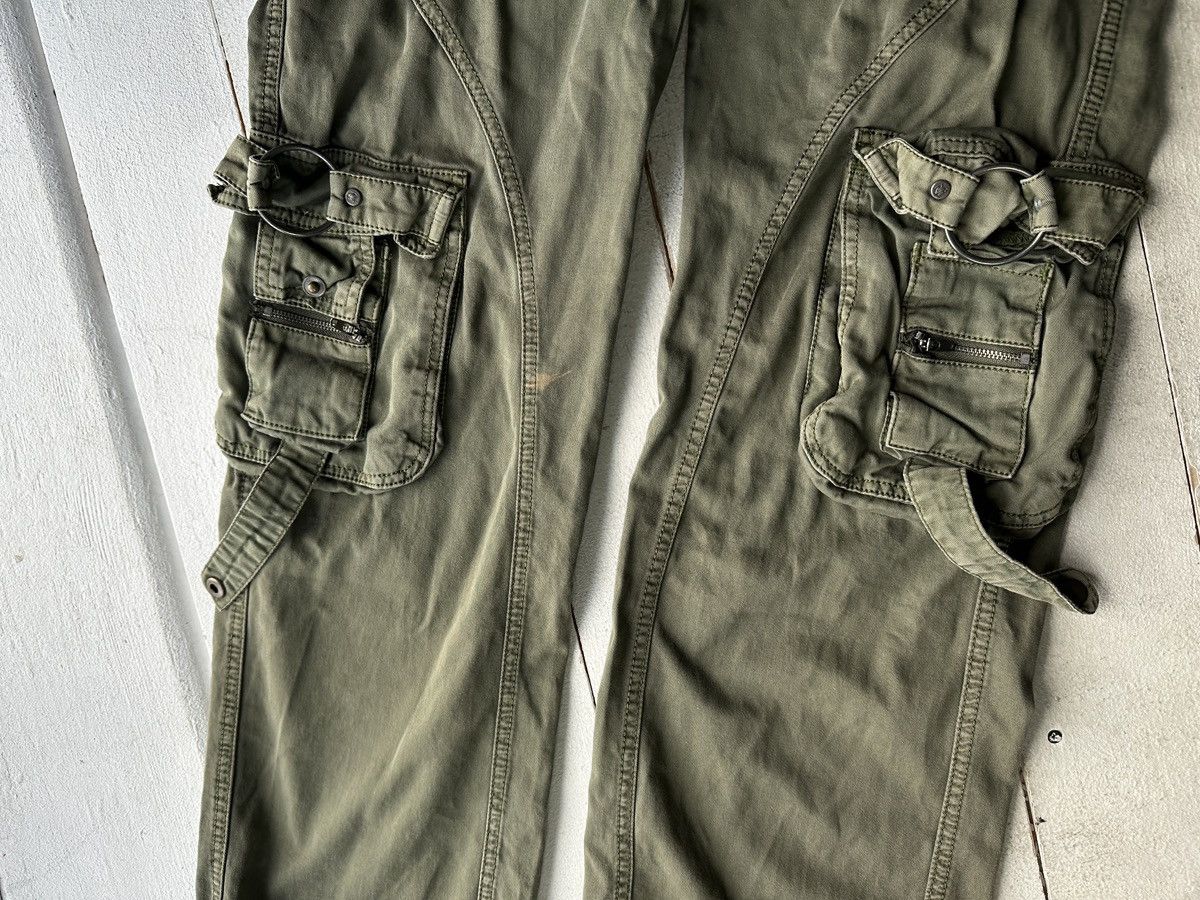 Other 🚨RARE 90s MULTIPOCKET Stone Wash OLIVE GREEN Jeans Mens 30 Size US 30 / EU 46 - 4 Thumbnail