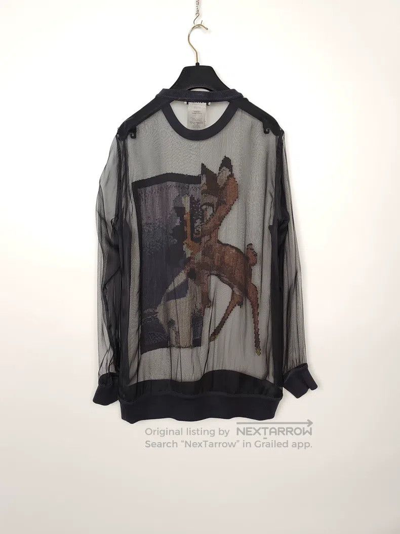 Givenchy Givenchy Ladies' Deer Mulberry Silk Cutout Sweatshirt Size XS / US 0-2 / IT 36-38 - 2 Thumbnail