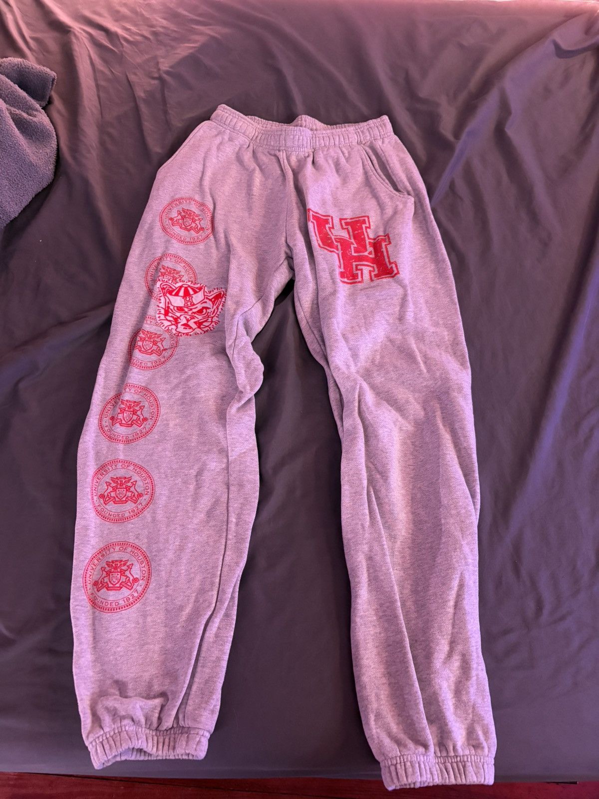 Mitchell & Ness × Travis Scott Mitchell & Ness Travis Scott Houston Sweatpants Size US 30 / EU 46 - 1 Thumbnail