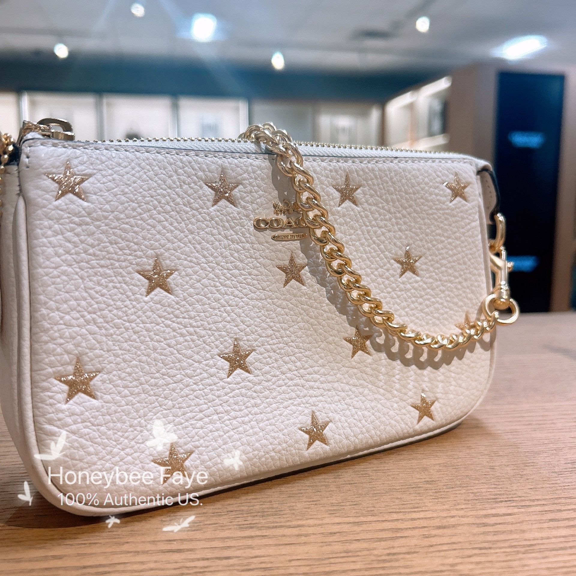 Coach Nolita 19 With Star Print CW409 Size ONE SIZE - 4 Thumbnail