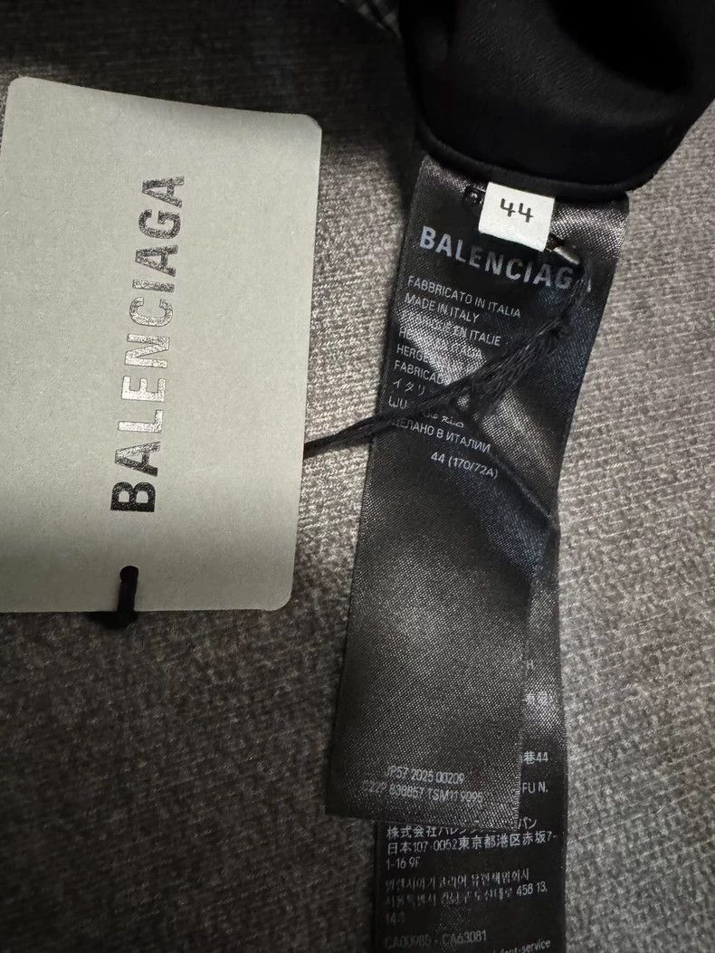 Balenciaga Balenciaga size 44 Autumn plaid cotton and linen blended s Size US 28 / EU 44 - 4 Thumbnail