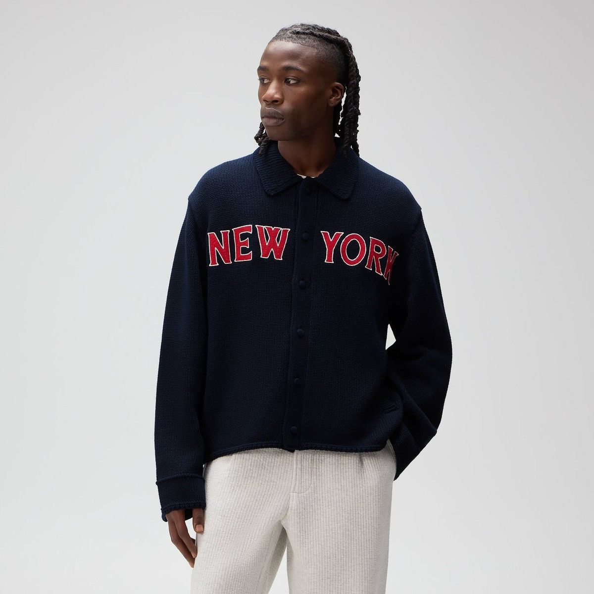Kith Kith for NY Knicks Classic Knit Ginza Sweater Cardigan Large Size US L / EU 52-54 / 3 - 2 Thumbnail
