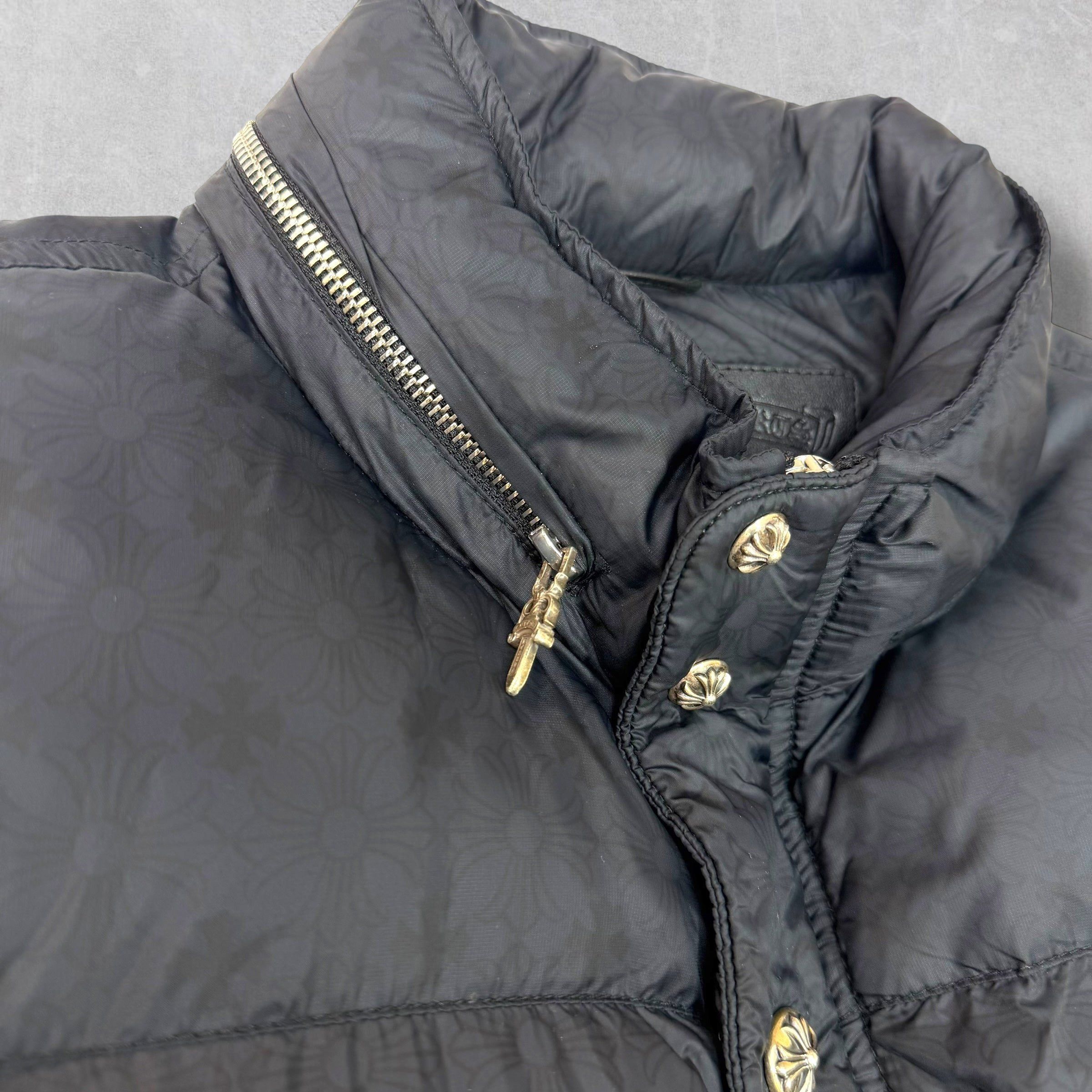 Chrome Hearts Chrome Hearts Black Monogram Puffer Down Jacket XL Size US XL / EU 56 / 4 - 4 Thumbnail