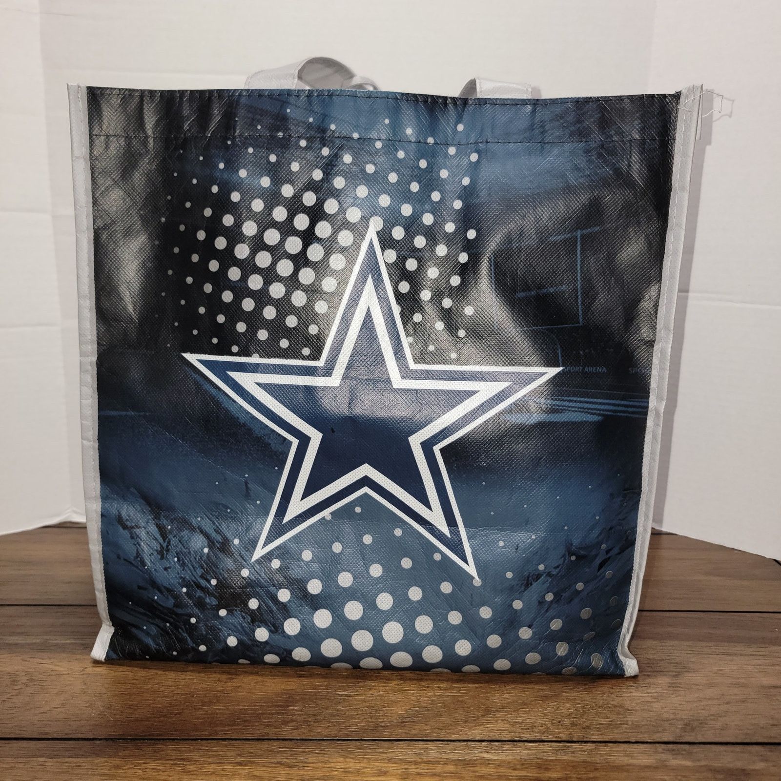 Other Dallas Cowboys Blue & Grey Reusable Bag 13" X 14" X 8" Size ONE SIZE - 3 Thumbnail