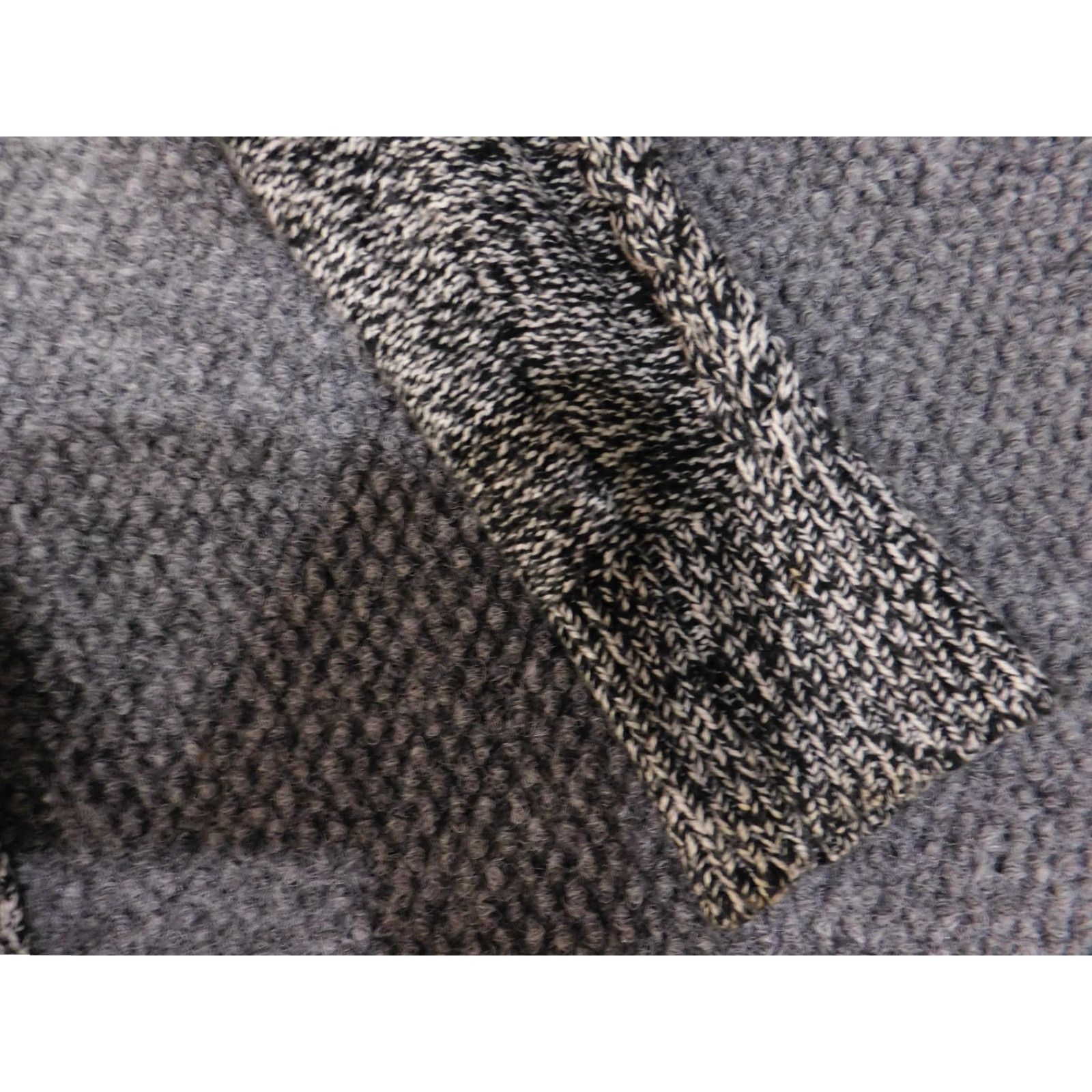 Loft LOFT Sweater Women's Small Gray Black Marled Cable Knit Long Sleeve Pullover Soft Shirt Womens Small Gray Black Marled Cable Knit Pullover Soft Size S / US 4 / IT 40 - 5 Thumbnail