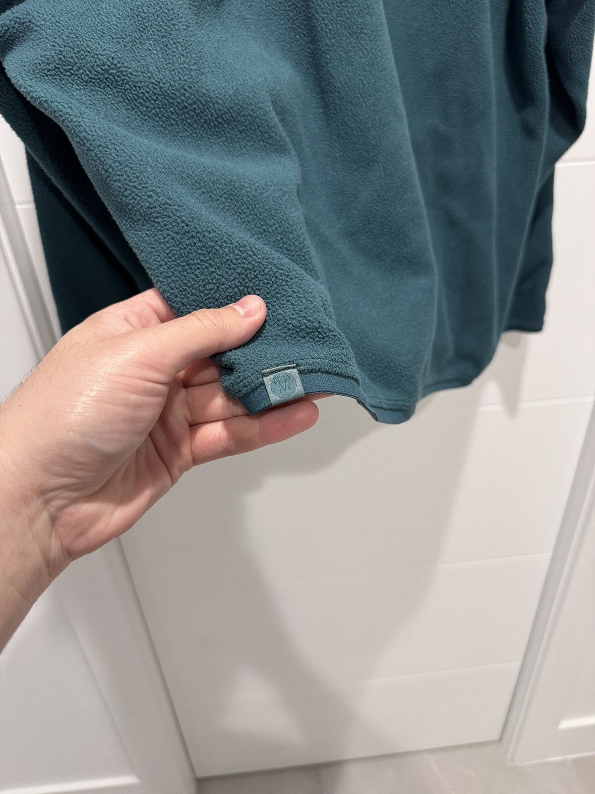 Lululemon Lululemon Oversized Fleece 1/2 Half Zip Green Jasper Size L Size US L / EU 52-54 / 3 - 11 Thumbnail
