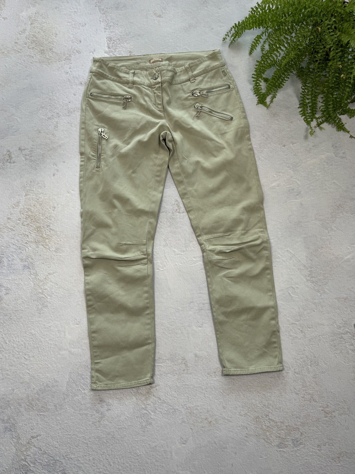 John Galliano Galliano Pants Avant Garde Y2K Vintage Size 28" / US 6 / IT 42 - 1 Thumbnail
