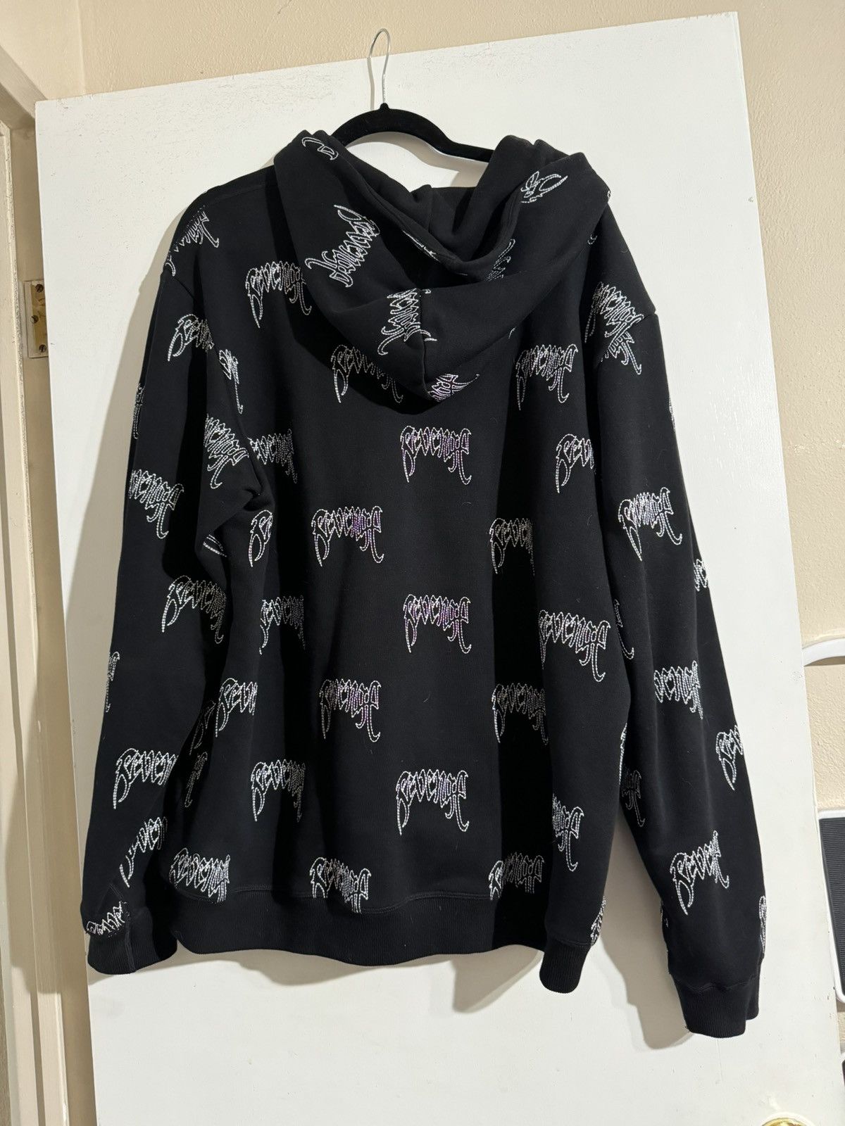 Revenge Revenge Embroidered multi-logo hoodie Size US XXL / EU 58 / 5 - 5 Thumbnail