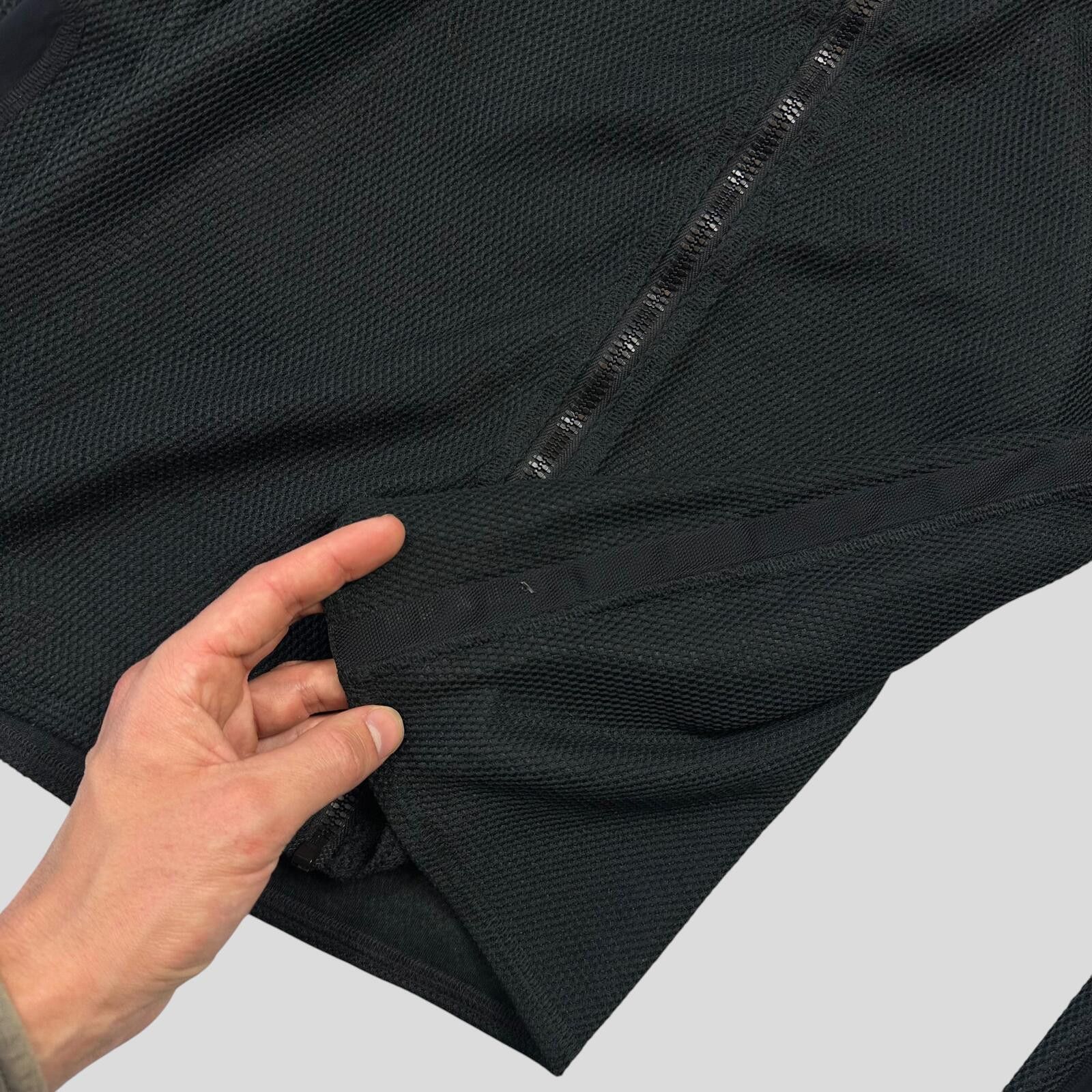 Prada Prada Milano SS00 Hex Mesh Neoprene Panelled Jacket - M Size US M / EU 48-50 / 2 - 4 Thumbnail