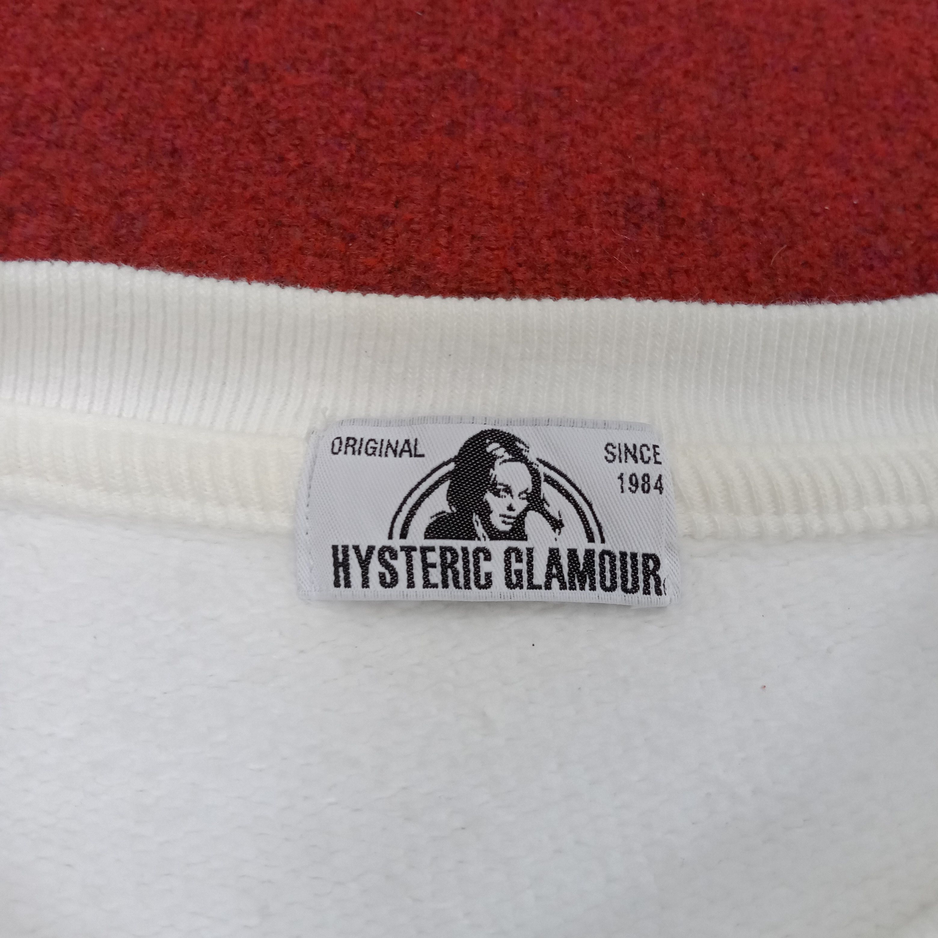 Hysteric Glamour Hysteric Glamour Japanese Brand Center Design Sweatshirt Size US M / EU 48-50 / 2 - 5 Thumbnail