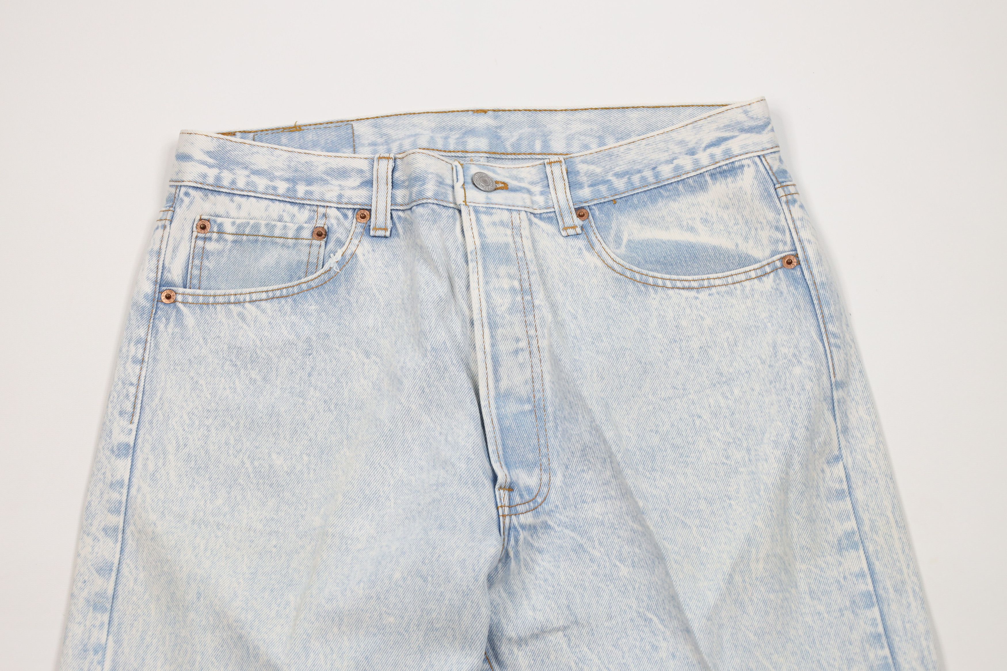 Levi's Vintage 80s Levis 501xx Button Fly Original Fit Jeans USA Size US 32 / EU 48 - 2 Thumbnail