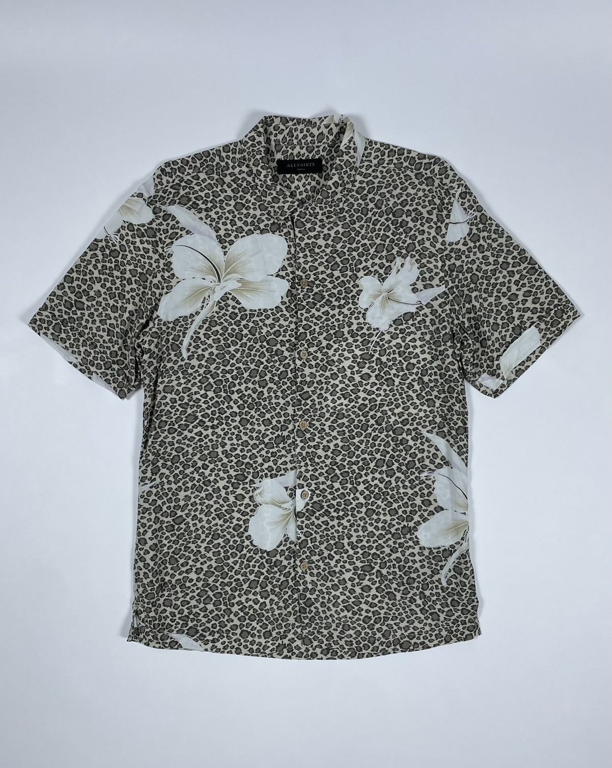 Allsaints Allsaints Kuhi Hawaiian Shirt Size US S / EU 44-46 / 1 - 1 Thumbnail