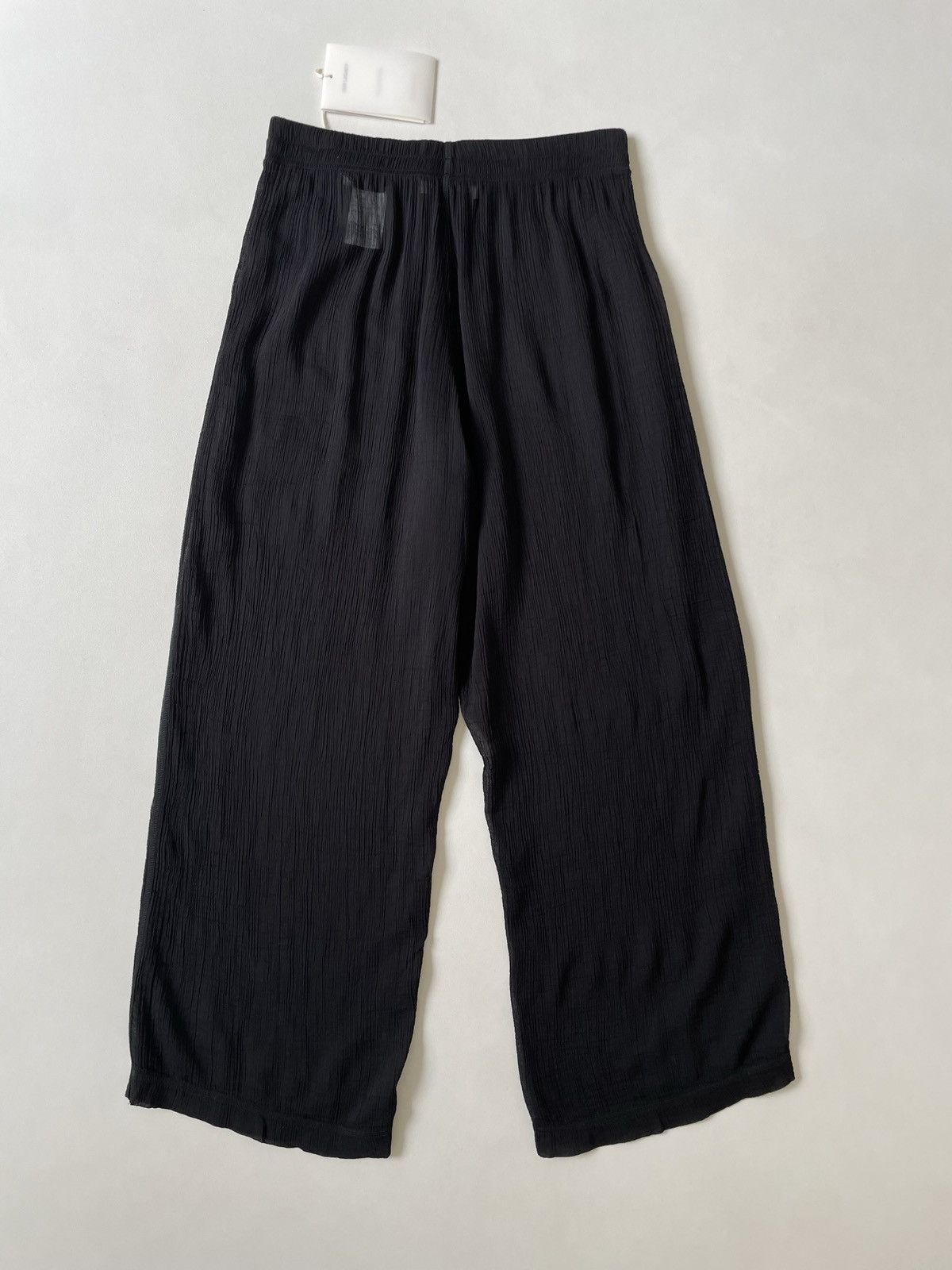 Our Legacy Black Hemp Loopback Crinkle Cotton Pants Size US 32 / EU 48 - 9 Thumbnail
