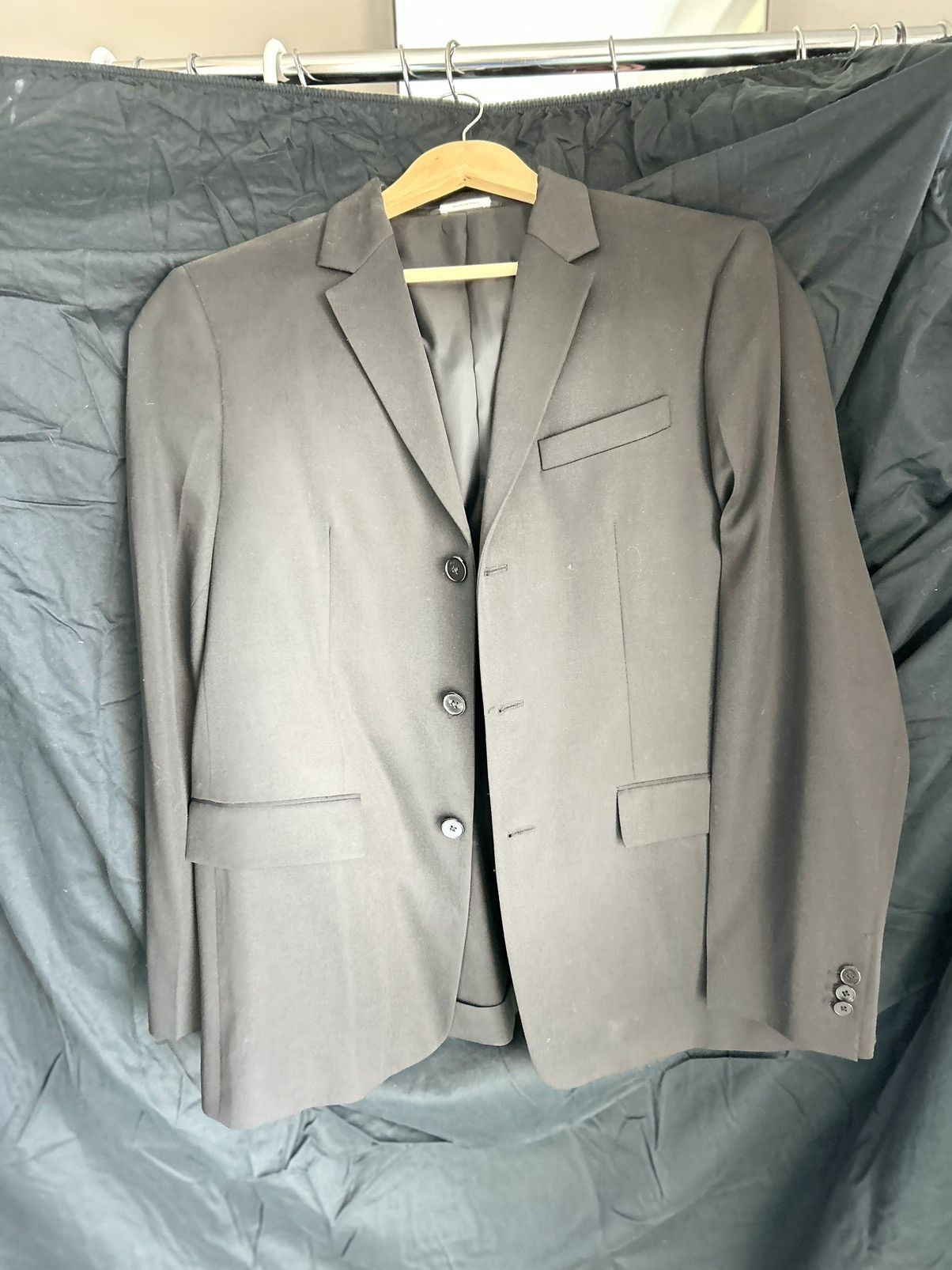 Black jacket with cinch waist