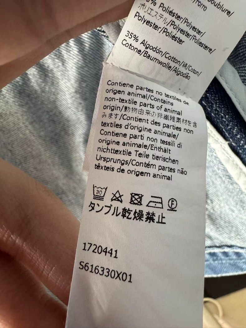 Loewe LOEWE Printed denim jacket coat Size M / US 6-8 / IT 42-44 - 8 Thumbnail