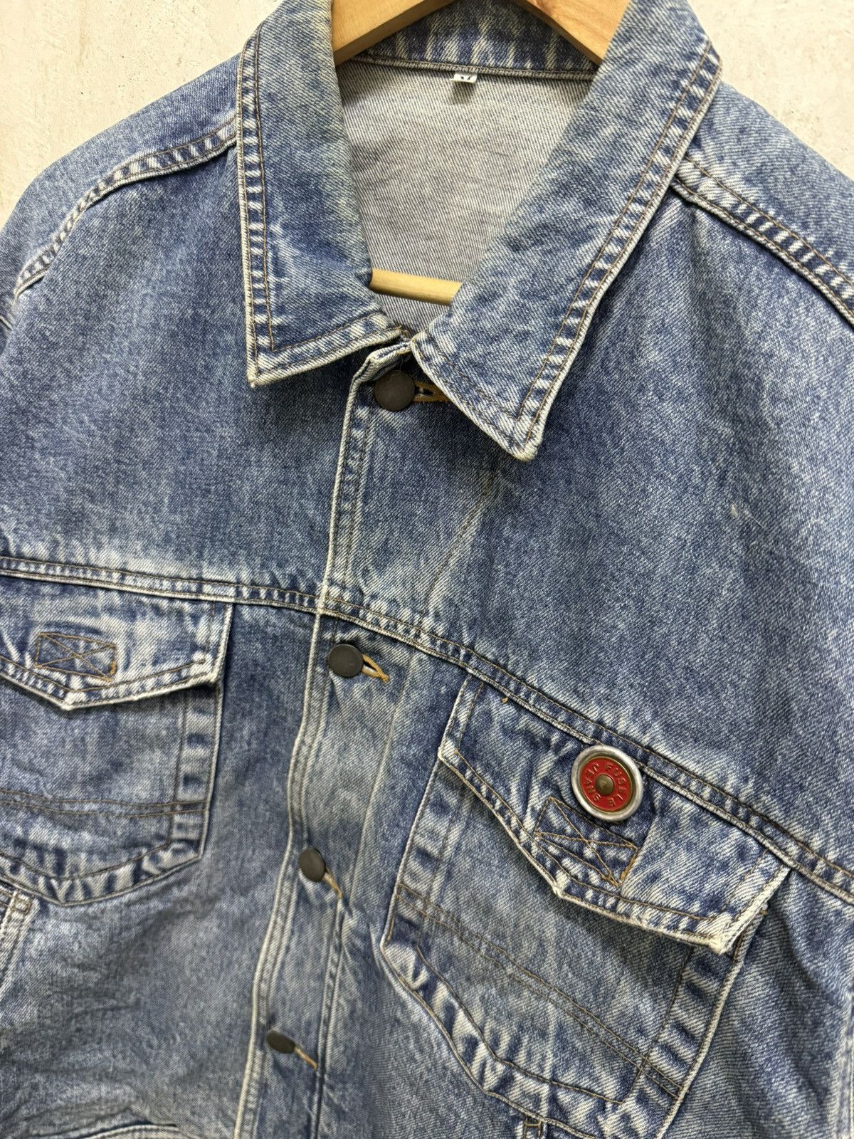 Vintage Vintage Fusele Jeans Blue Denim Jean Trucker Jacket Size US M / EU 48-50 / 2 - 4 Thumbnail