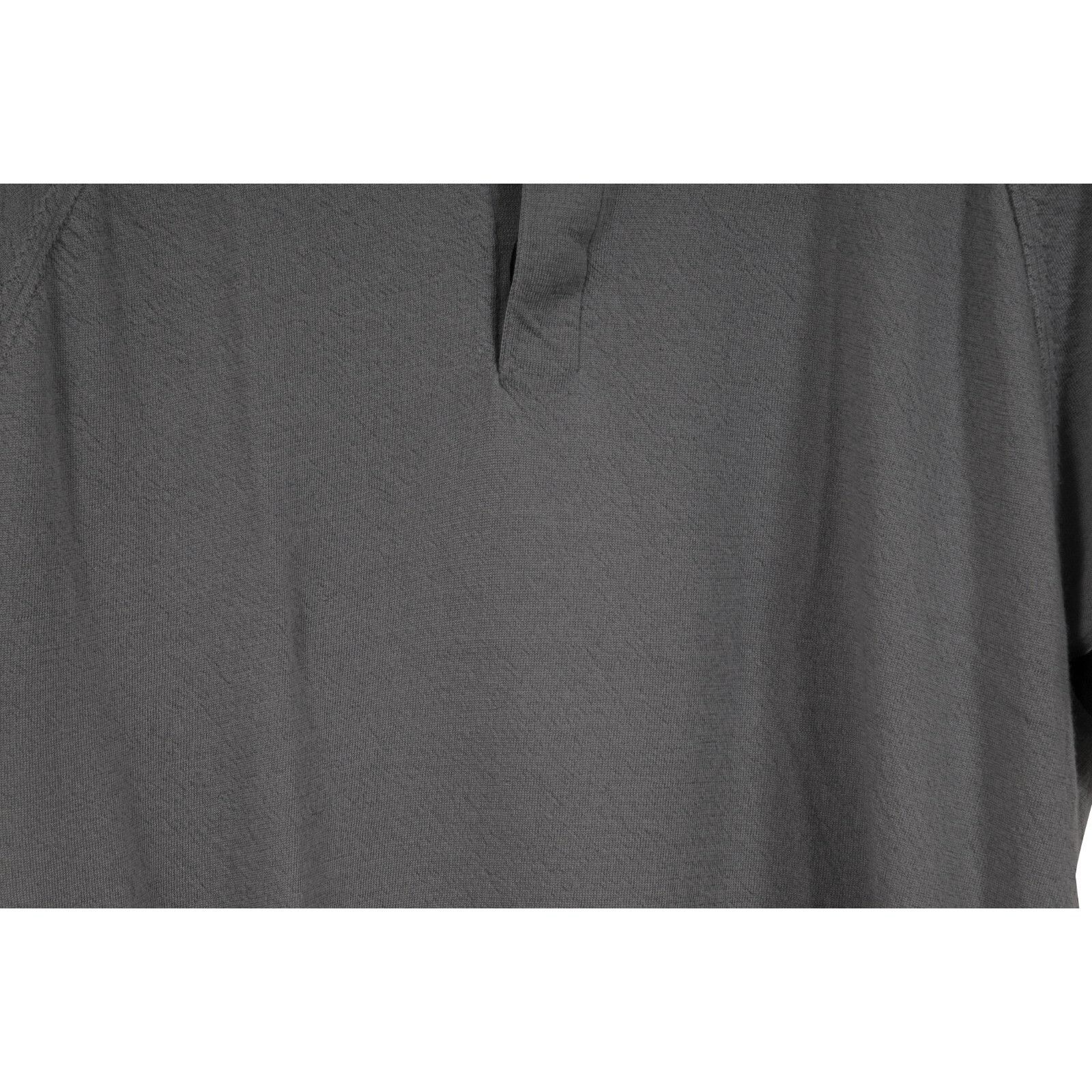 Prada Polo Knit Size IT 52 Gray Wool Silk Blend Size US L / EU 52-54 / 3 - 3 Thumbnail