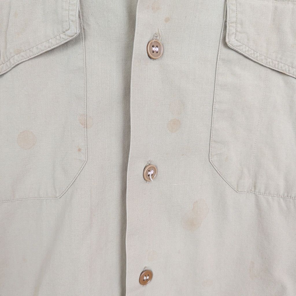Vintage True Vintage Elbeco Short Sleeve Military Shirt with Pins Size US S / EU 44-46 / 1 - 7 Thumbnail