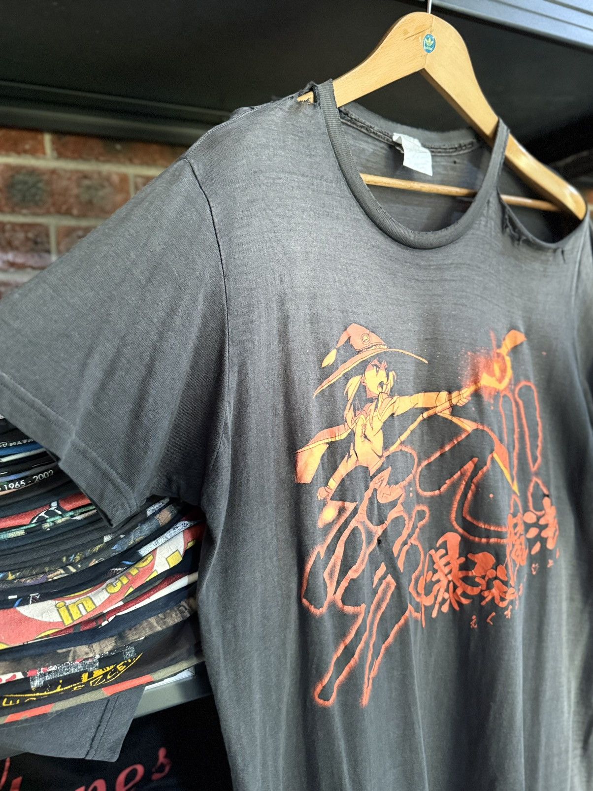Anime Thrashed Vintage Anime Kono Subarashii Cospa Tee Size US L / EU 52-54 / 3 - 6 Thumbnail