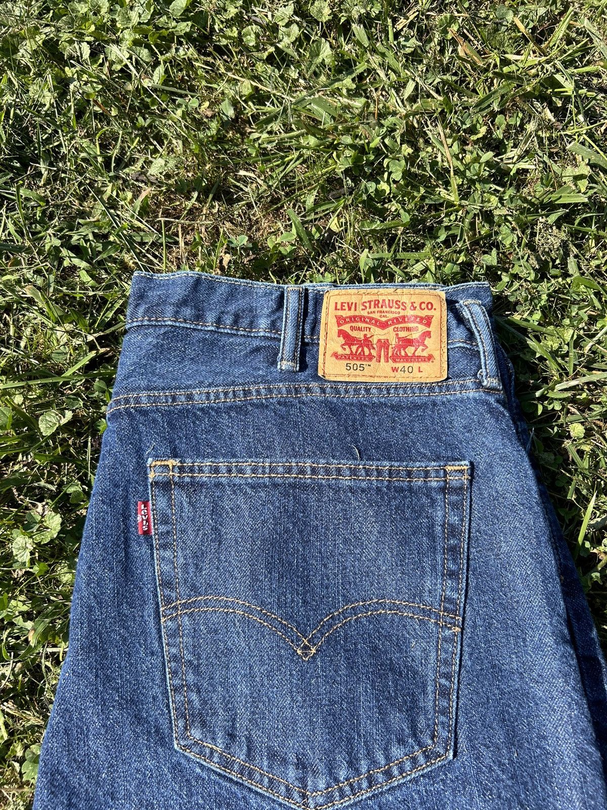 Levi's × Vintage Levi’s 505 Baggy Jorts Size US 40 / EU 56 - 5 Thumbnail