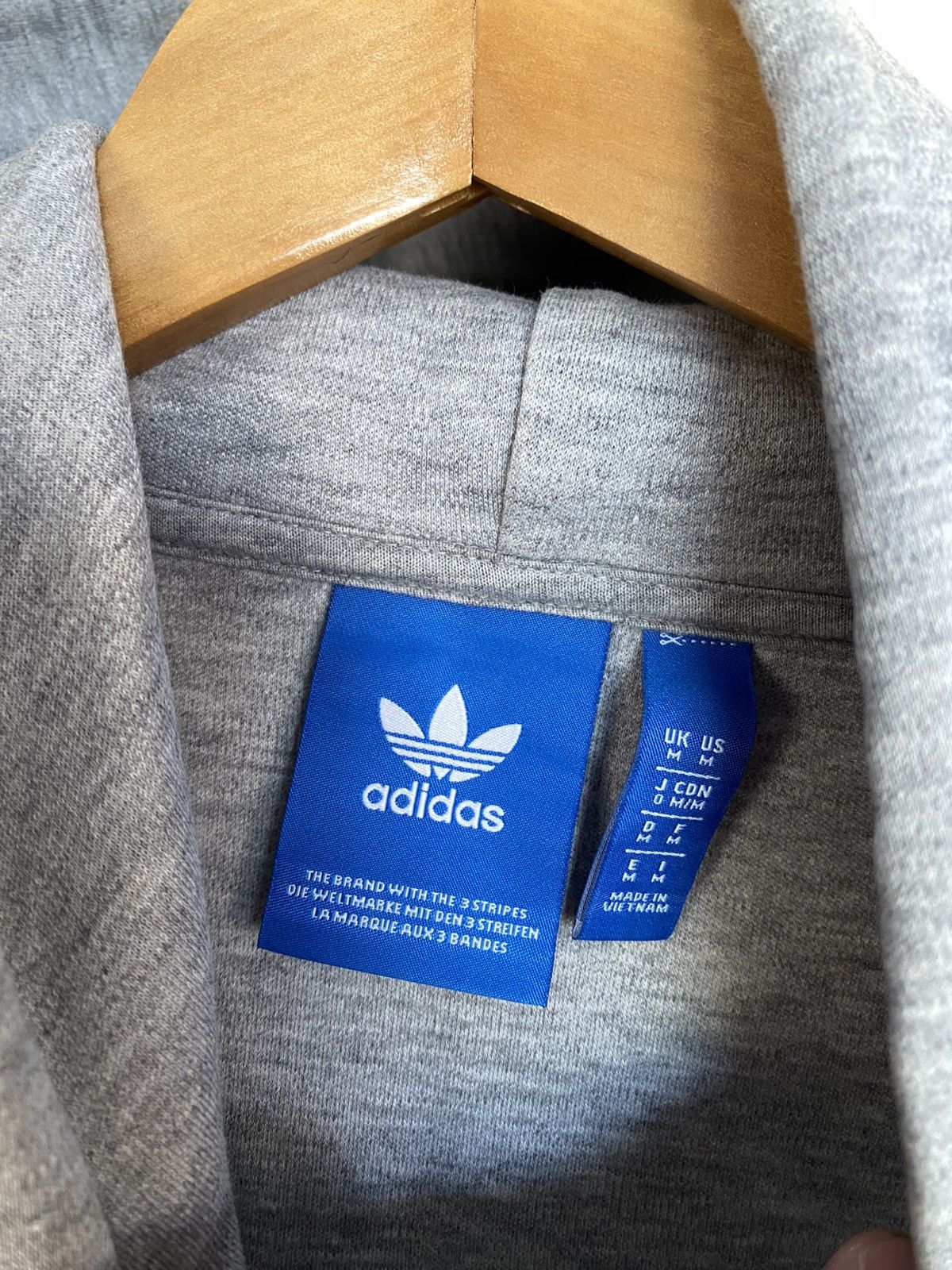 Adidas Adidas Equipment Grey/White Hoodie Size US M / EU 48-50 / 2 - 6 Thumbnail