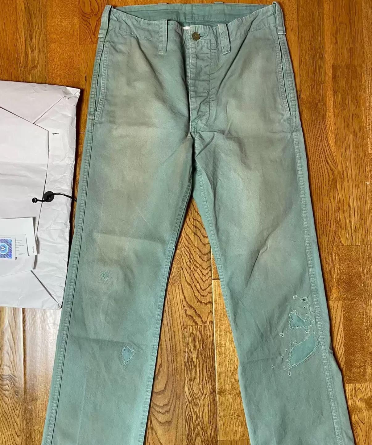 Visvim VisvimVISVIM 21SS GIFFORD PANTS DMGD-2504 Size US 30 / EU 46 - 1 Thumbnail