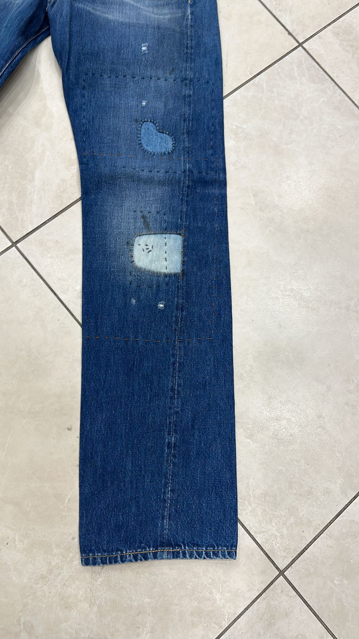 Levi's Vintage Clothing LVC Levi's Vintage Clothing 1947 501XX BigE Selvedge Jeans Size US 30 / EU 46 - 4 Thumbnail