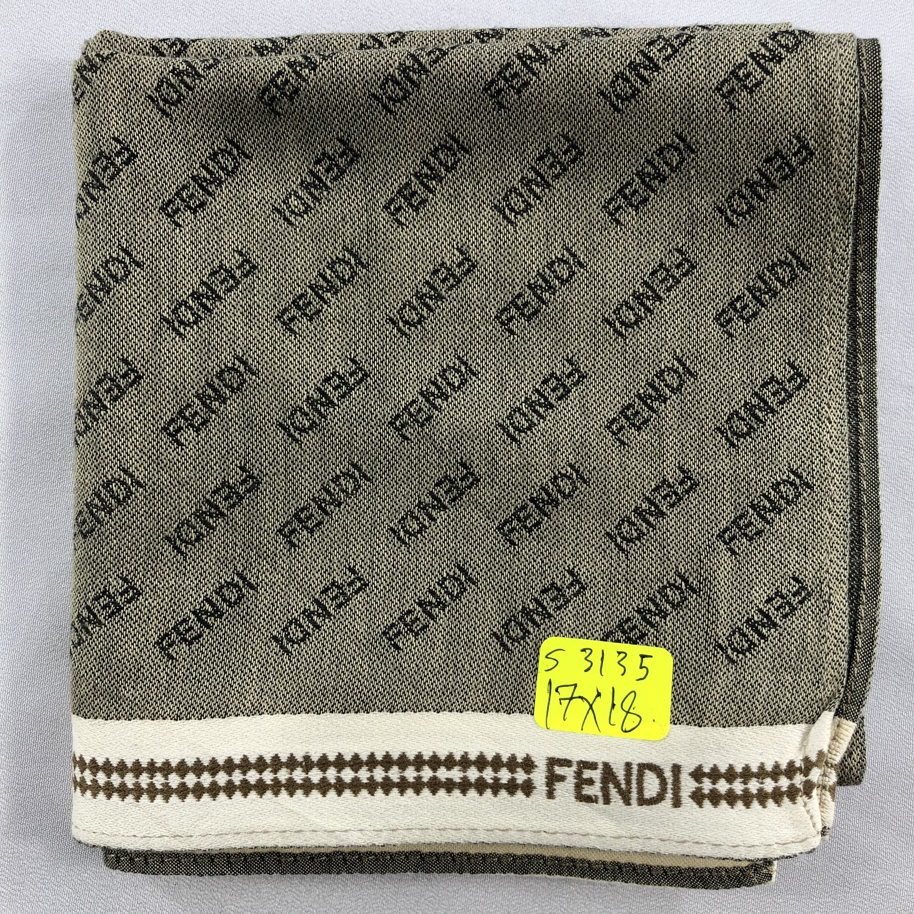 Vintage Fendi Handkerchief / Neckerchief / Bandana Size ONE SIZE - 4 Thumbnail