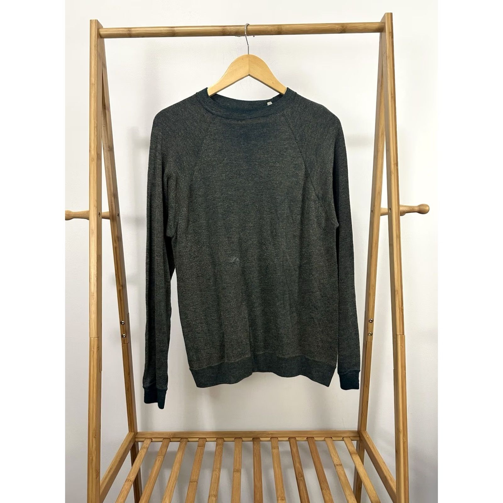 Hanes VTG Hanes Gradient Sun Faded Raglan Teal Sweatshirt L Men Cute Vintage 60s 70s 90s? Size US L / EU 52-54 / 3 - 2 Thumbnail