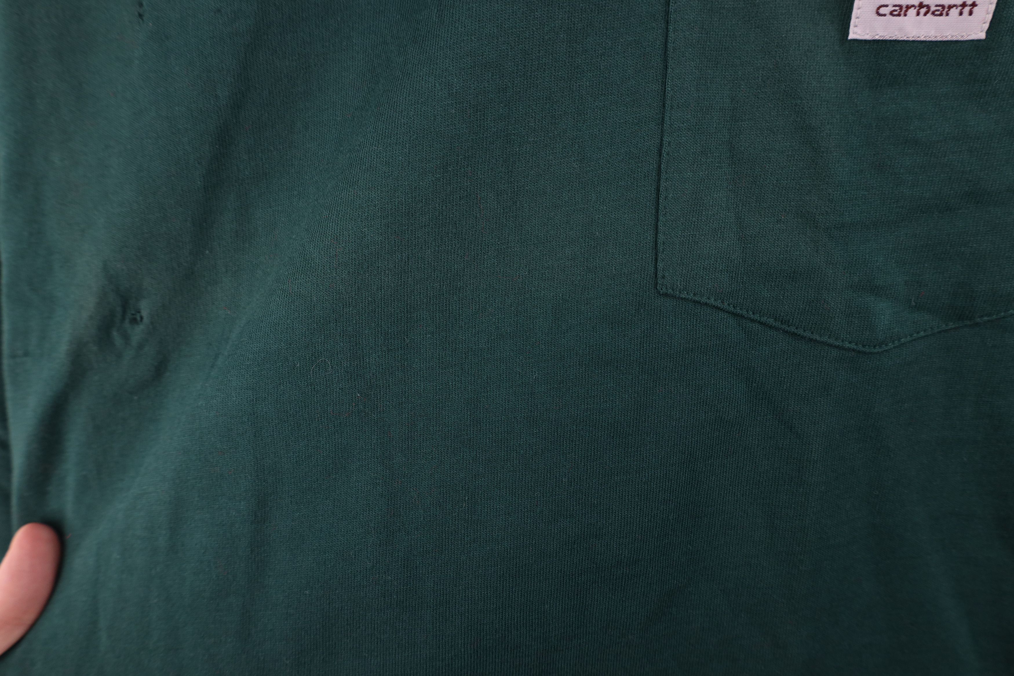 Carhartt Deadstock Vintage 90s Carhartt Pocket T-Shirt Hunter Green Size US XXL / EU 58 / 5 - 9 Thumbnail