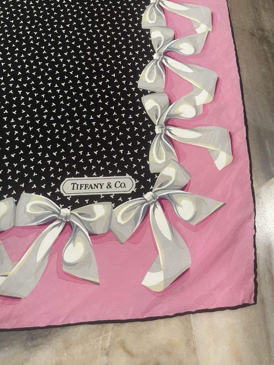 Tiffany & Co. Tiffany & Co. Silk Scarf Luxury Size ONE SIZE - 5 Thumbnail