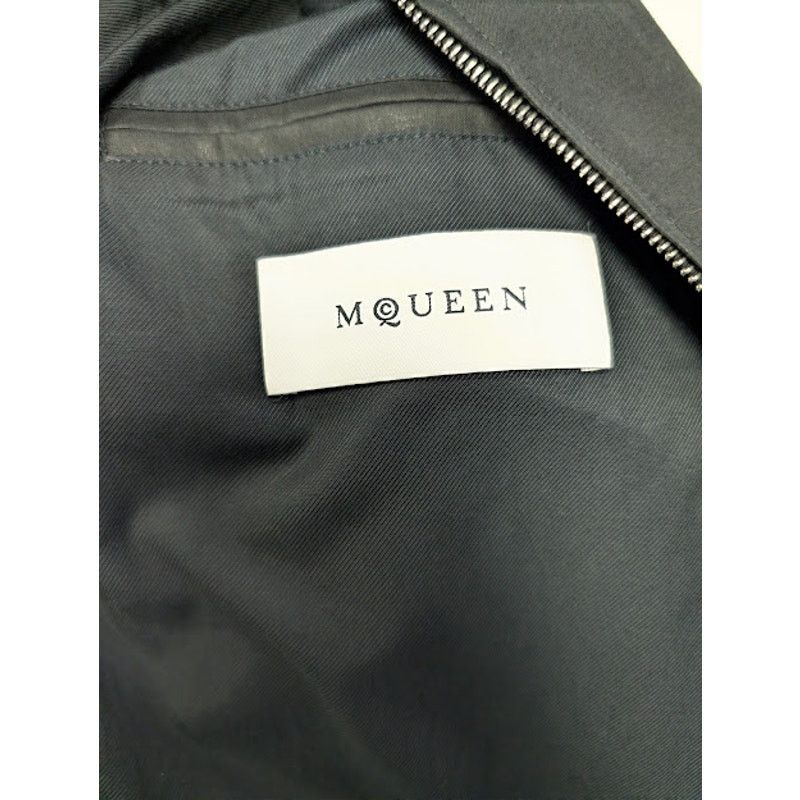 Alexander McQueen o1rshd1 Shearling Detail Blouson Jacket in Black Size US M / EU 48-50 / 2 - 17 Thumbnail