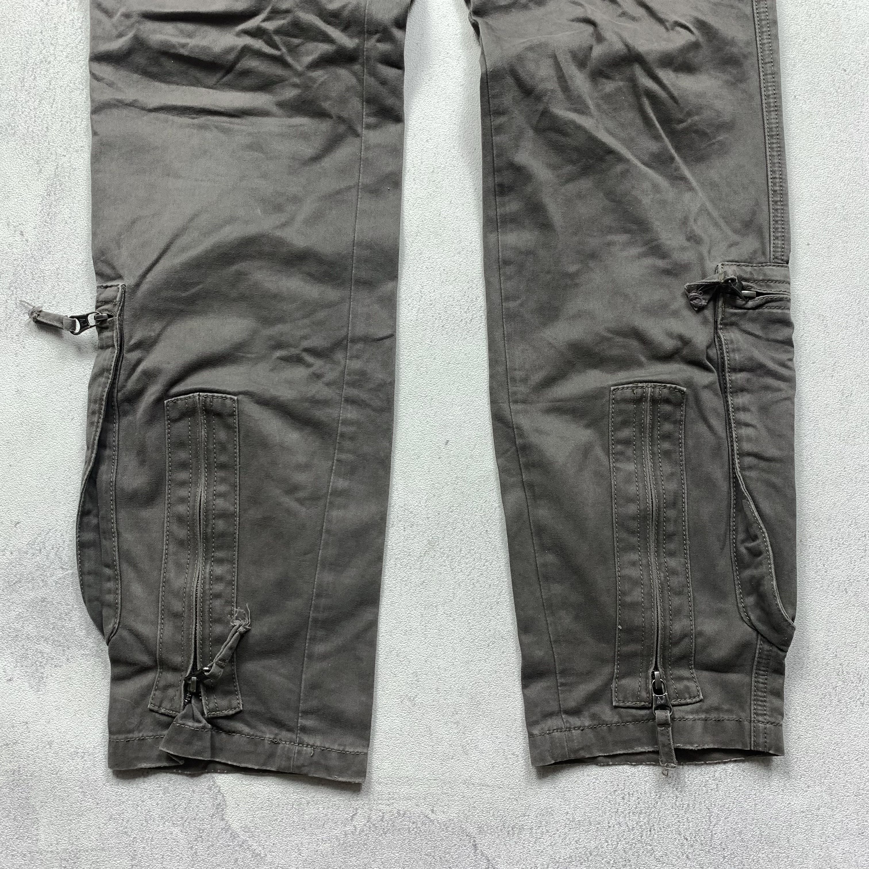 Armani Armani Jeans Multi Pocket Pants Cargo Biker Size US 32 / EU 48 - 4 Thumbnail