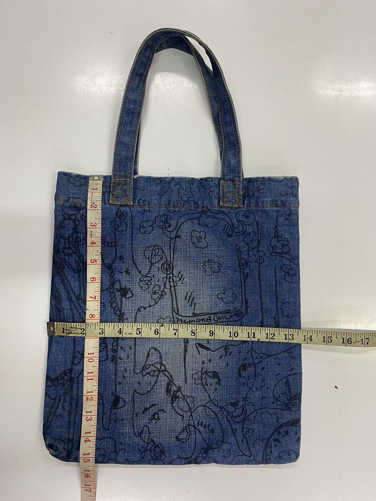 Issey Miyake × Tsumori Chisato Tsumori Chisato Issey Miyaki Denim Tote Bag Size ONE SIZE - 4 Thumbnail
