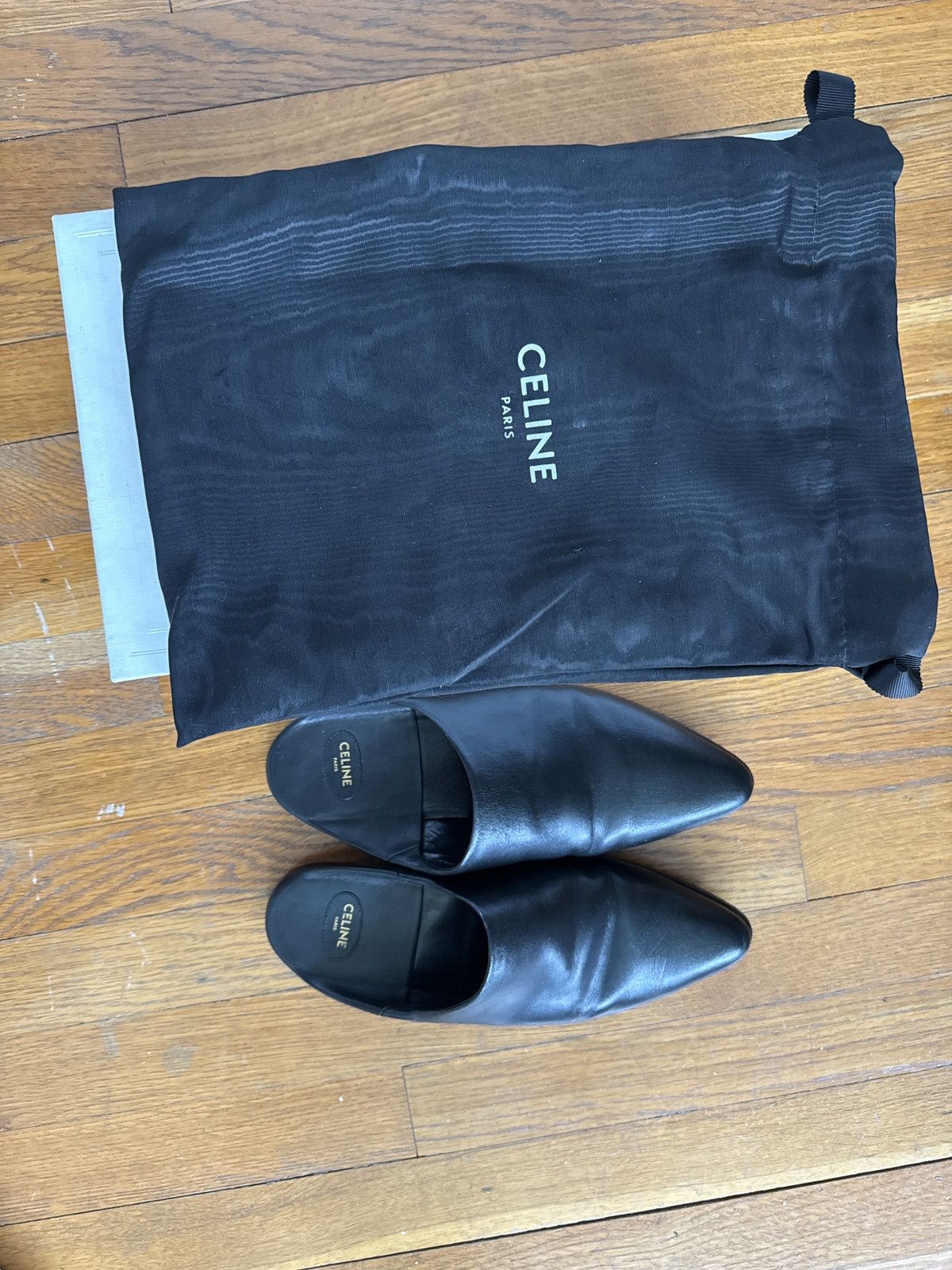 Celine Celine Leather Slip On Size US 6 / EU 39 - 2 Thumbnail