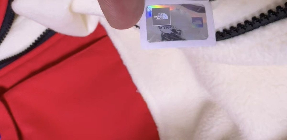 The North Face Supreme tnf north face expedition fleece jacket white red Size US L / EU 52-54 / 3 - 5 Thumbnail