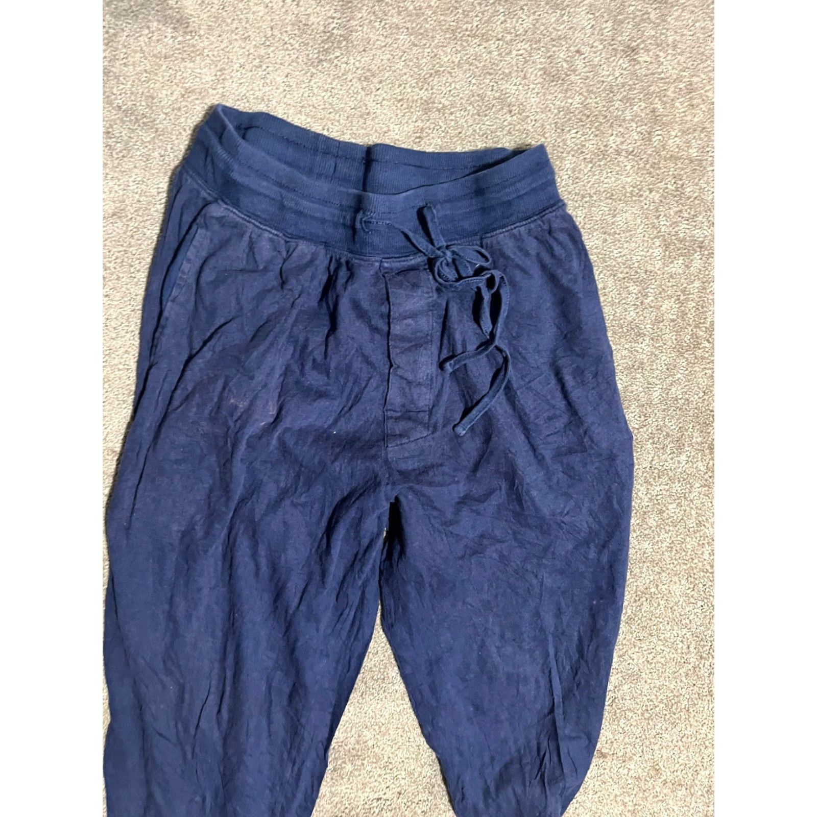 Champion Champion Sweatpants Women M Navy Blue Taper Jogger Reverse Weave Casual Activewear Logo Athleisure Size 32" / US 10 / IT 46 - 2 Thumbnail