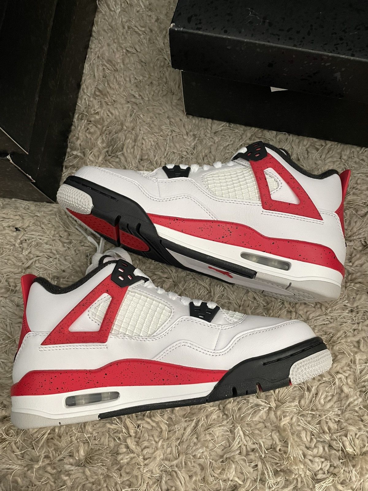 Jordan Brand Jordan 4 Red Cement Size US 5.5 / EU 38 - 3 Thumbnail